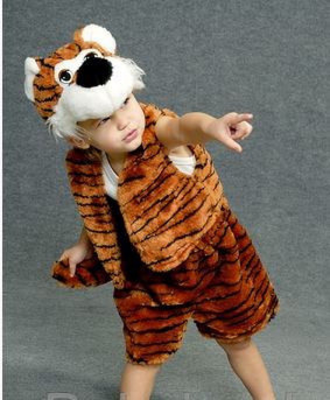 Карнавальный костюм тигрёнка для девочки